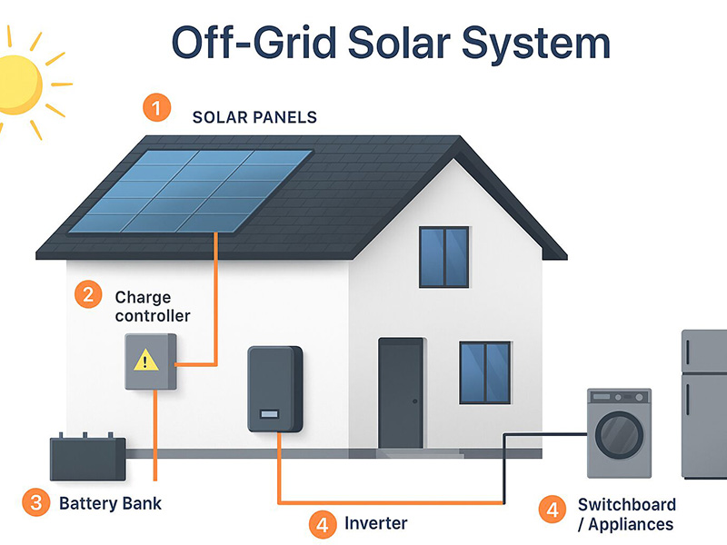 40KW Solar System With Battery Off Grid &mdash; Factory Direct Pricing