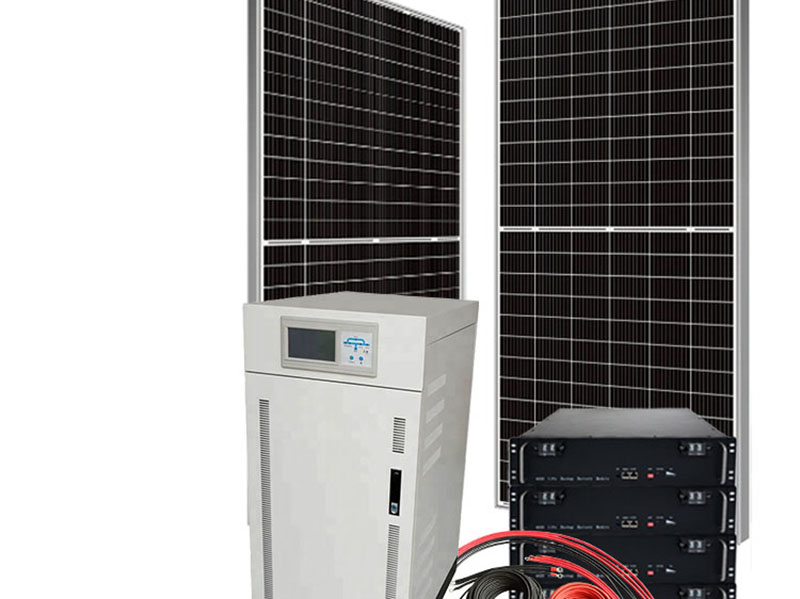 Off Grid Solar System with Battery Storage