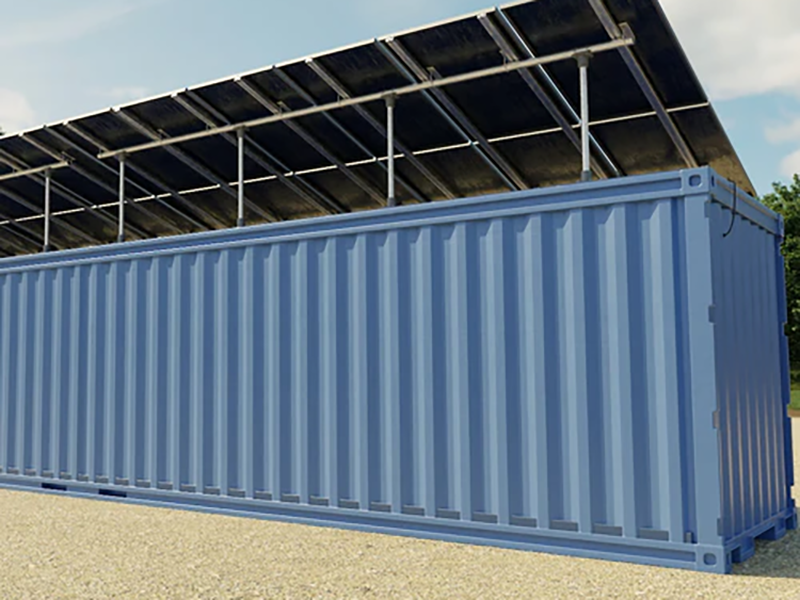 Off-Grid Solar Shipping Container Home