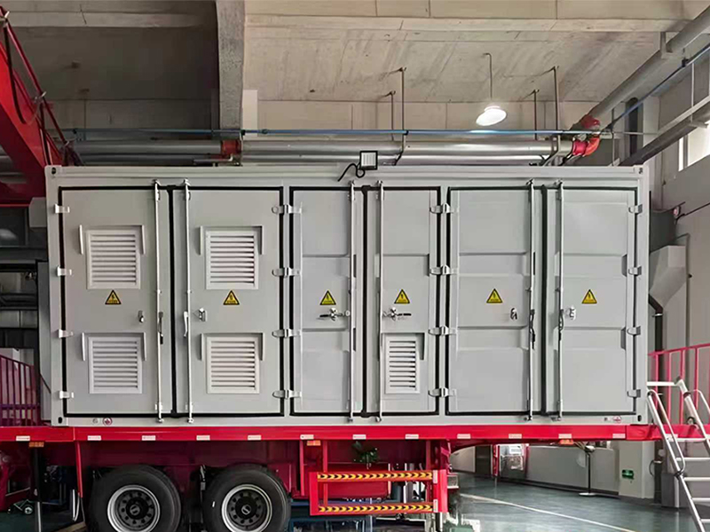 110/6 kV mobile substation for construction