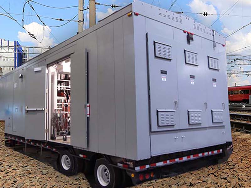 Mobile Traction Power Substation