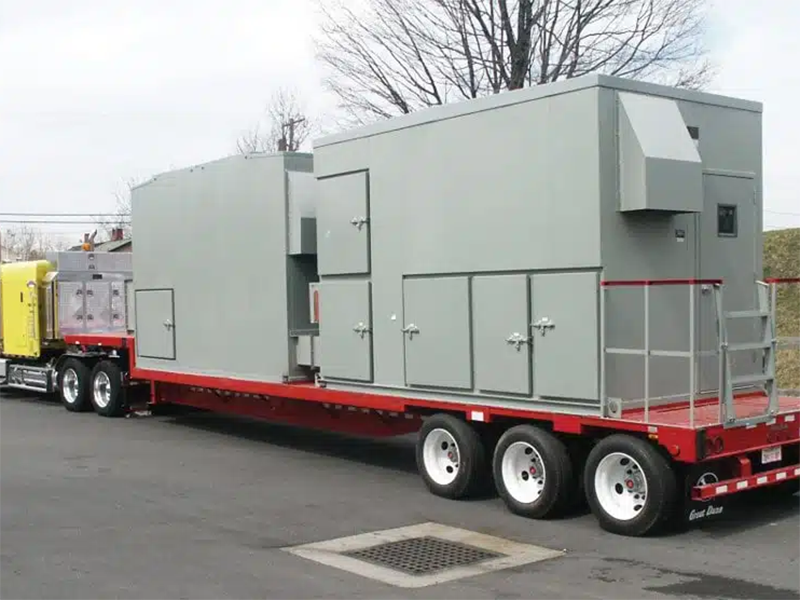 Mobile substations for faster response
